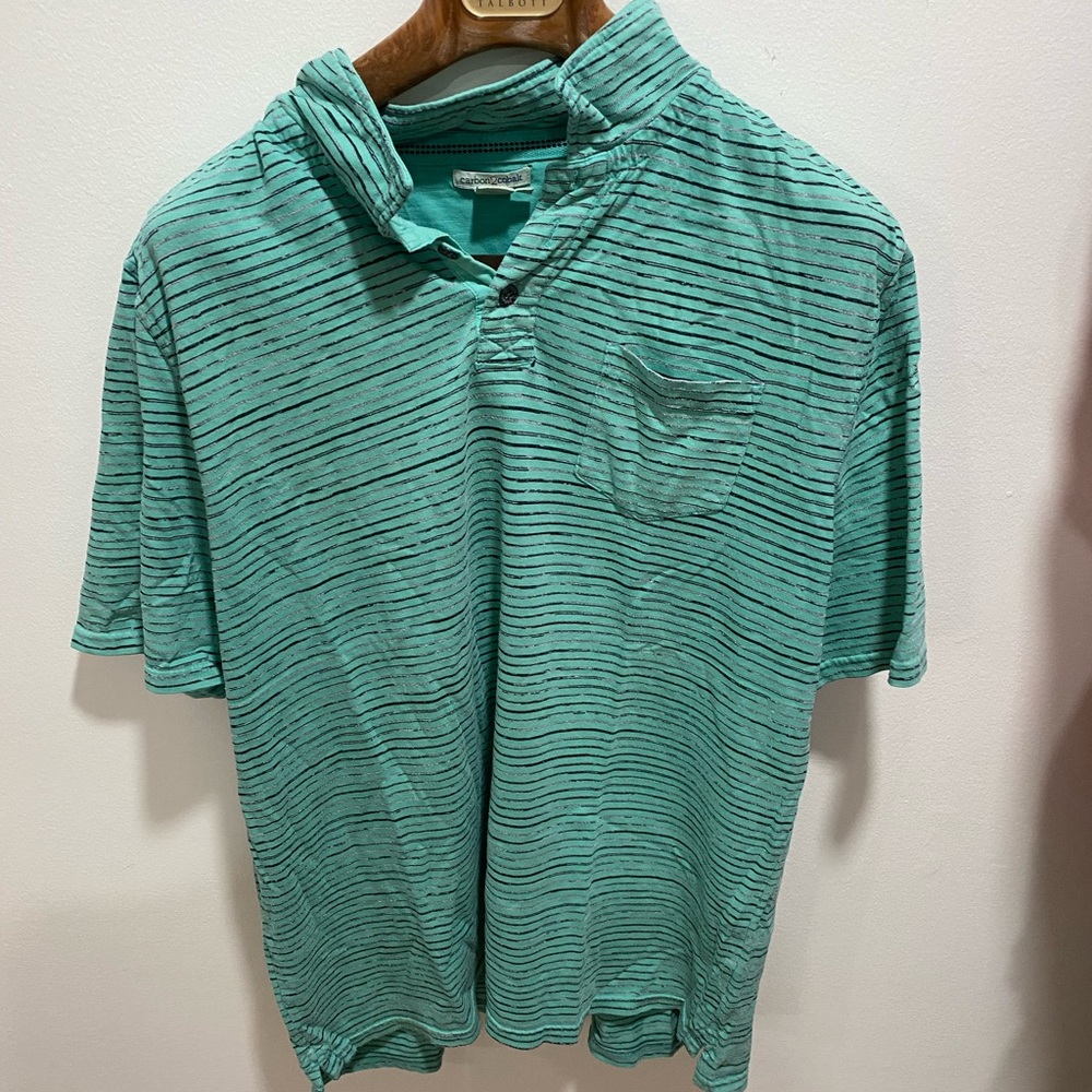 Sea foam green Carbon 2 Cobalt polo